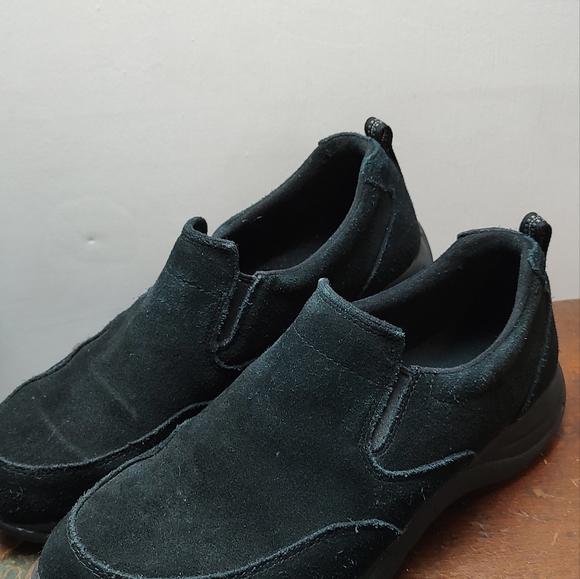 L.L. Bean black suede slip on Men's Shoes Size 10.5 - Picture 3 of 16